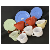 Assorted Luray Pastel Glassware Collection