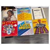 Collection of Six As Seen On TV Compilation Vinyl Records