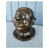 Ceramic Sculptural Bust Signed Chris Kerman