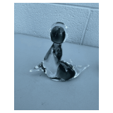 Murano Glass Seal and Bird Figurines