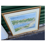 Marque Knieffin Watch Hill, R.I. Harbor Limited Edition Print