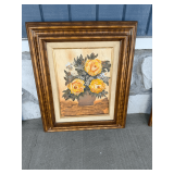 Floral Still Life Oil Painting by Mark Kemp