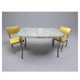 Retro Formica and Chrome Table