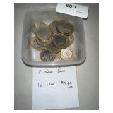 lot of 16 2 pound British coins