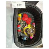 art glass paperweight etc. lot