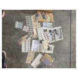 lot of vintage ephemera, stamps, etc.