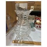 laryge royal briarly crystal vase