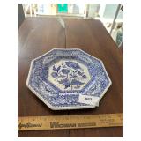 spode blue room FLORAL plate