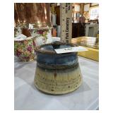 small pottery ginger jar