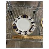 lot of 3 royal worcester Lilli plates