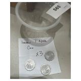 Israili 1 Agora coin lot of 3