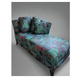 CHAISE LOUNGE FAINTING COUCH 80S RETRO VINTAGE MOD