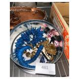 lot of misc. vintage costume jewelry