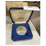 Osborne house solid nickel silver coin