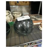 marble paperweight orb