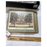 lot of small souvenir placemats