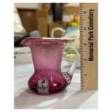 small pilgrim glass pitcher
