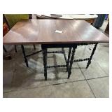 GORGEOUS antique drop leaf table