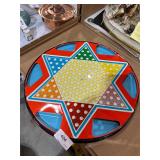 Chinese Checkers and checkers metal board