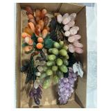 lot of stone grapes