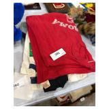 lot of vintage clothes