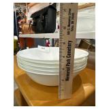lot of 5 medium corelle serving bowls