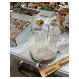 nativity clear with stocking hook