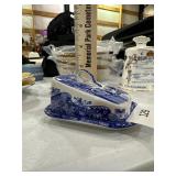 tiny spode italian cheese butter dish