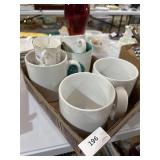lot of mugs