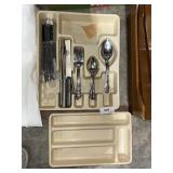 lot of silverware