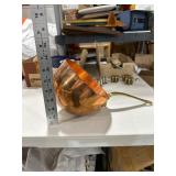 HUGE copper ladle