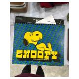 lot of 2 vintage calanders snoopy etc