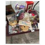 large lot of Christmas items