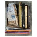 lot of books etc.