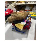 lot of vintage clothes etc.