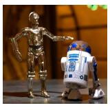 C-3PO and R2-D2 Talking Action Figure Set