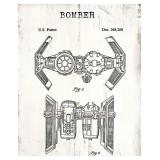 Star Wars Bomber Patent Reprint