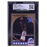 1990 Hoops All-Star Michael Jordan #5 CGC Authenti