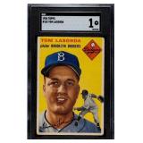 1954 Topps #132 Tommy Lasorda RC