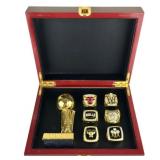 Michael Jordan Championship Rings Set - Replica
