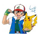 Pokemon Veronica Taylor-ASH Signed 8.5 x 11