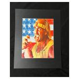 Hulk Hogan Autographed Photo Signed Reprint