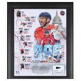 Alex Ovechkin Capitals Framed 13' x 16' 895th