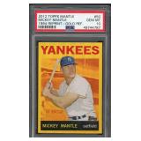 Mickey Mantle Topps Gold Refractor#50 PSA REPRINT