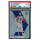 Stephen Curry 2019 Panini Mosaic Silver Prizm  #70