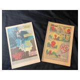 2 Unknow Comics  Missing Covers