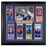 Patriots Tom Brady SB Champions Tickets Display