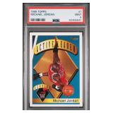 1995 Topps Michael Jordan #1 Basketball Card PSA