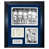 1927 Murderers Row 11'x14' Facsimile Autographs
