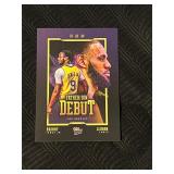 Topps LeBron and Bronny Debut Card Limited Edition